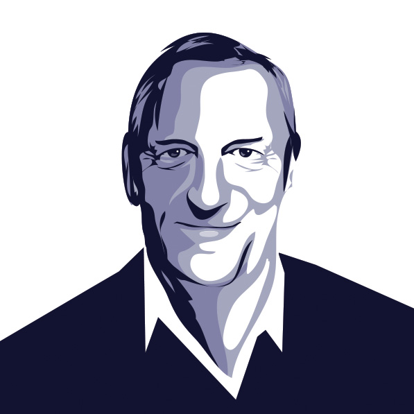 David Flowerdew caricature