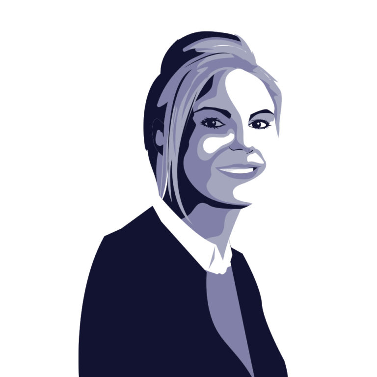 Debra Grimshaw caricature