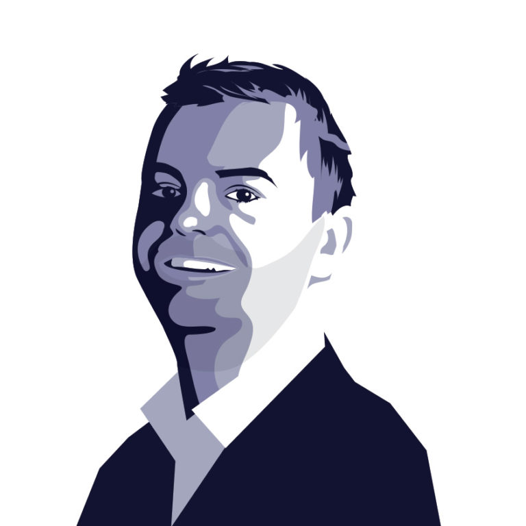 Gavin Houghton caricature
