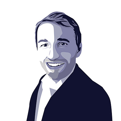 Peter Lloyd caricature
