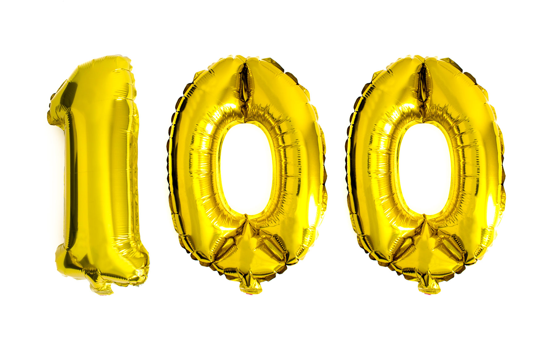 100 birthday balloon